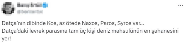 8 bin liraya balık satıyorlar! Yunanistan'a neden gidildiğini en iyi anlatan fotoğraf!