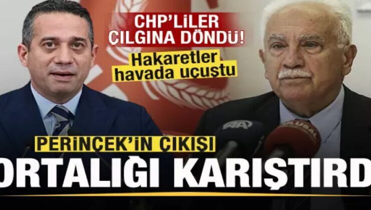 CHP’den Doğu Perinçek’e çok sert tepki