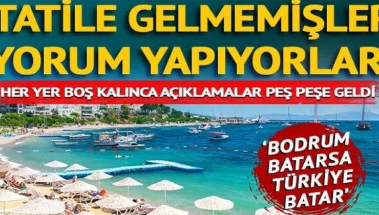 Bodrum batarsa Türkiye batar…’