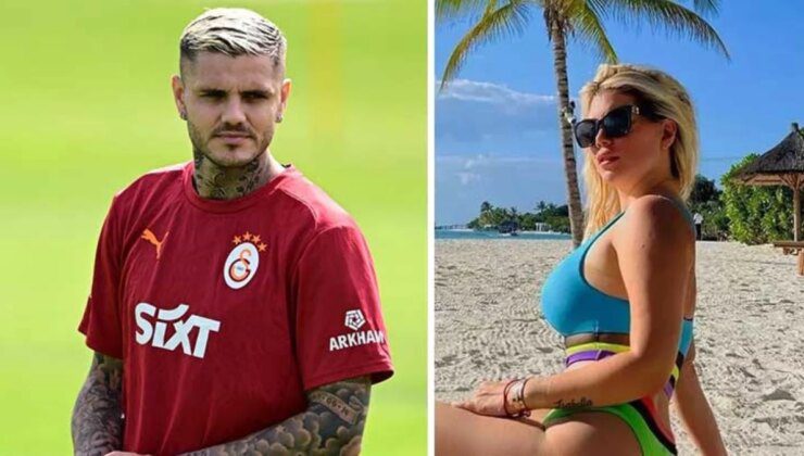 Yok artık, daha neler! Icardi, kendisinden boşanma kararı alan Wanda Nara’nın üstsüz fotoğrafını paylaştı