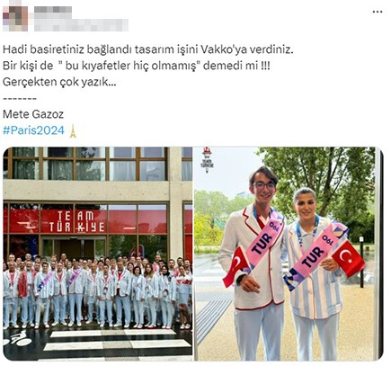 Herkes pijamaya benzetti! Vakko'nun olimpiyata giden sporcularımız için tasarladığı kıyafete tepkiler çığ gibi