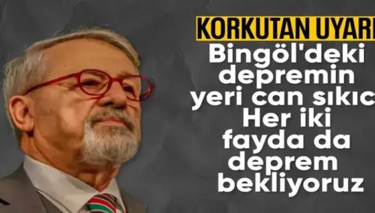 Bingöl’deki depremin ardından Naci Görür’den korkutan uyarı: Yeri can sıkıcı