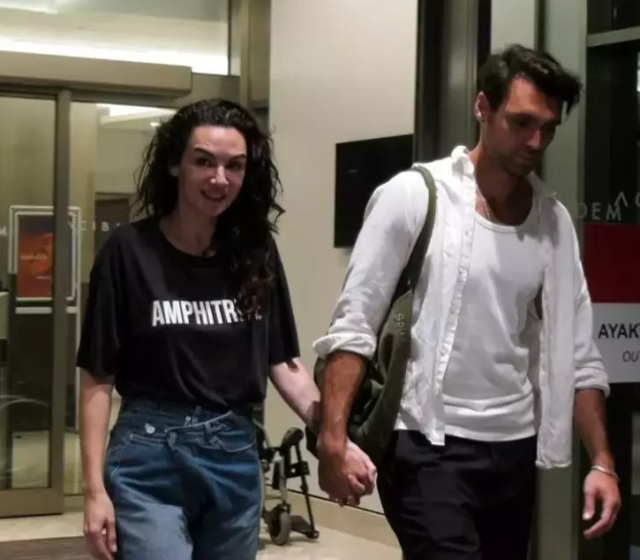 Birce Akalay, sette düşerek hastaneye kaldırıldı