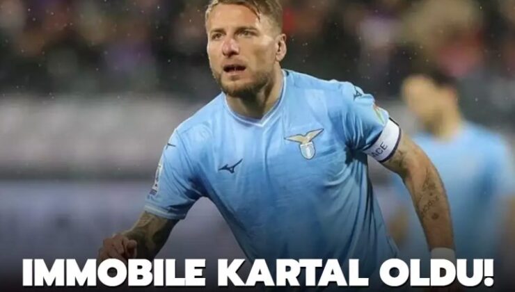 Immobile Kartal oldu!