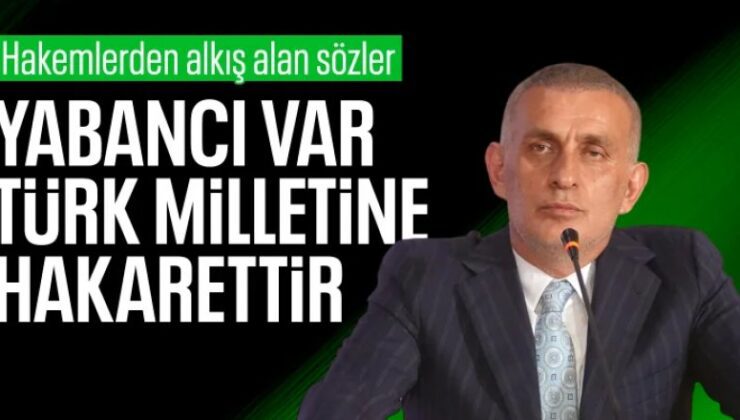 Türk milletine yapılan bir hakaret…