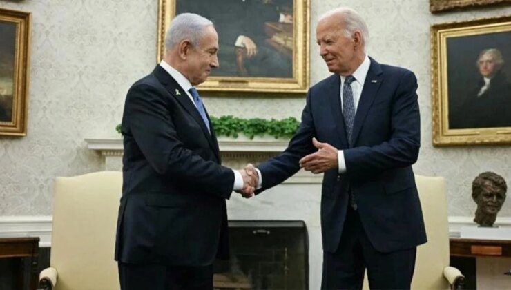 ABD Başkanı Biden, Beyaz Saray’da Netanyahu ile görüştü