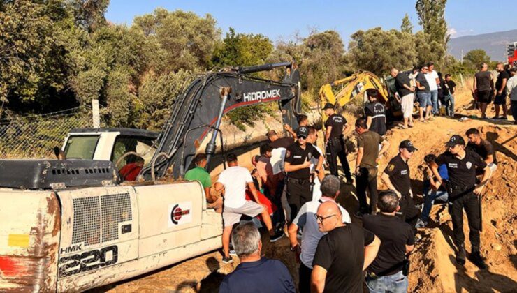 Aydın’da sulama kanalı açma çalışmalarında göçük: 3 işçi hayatını kaybetti