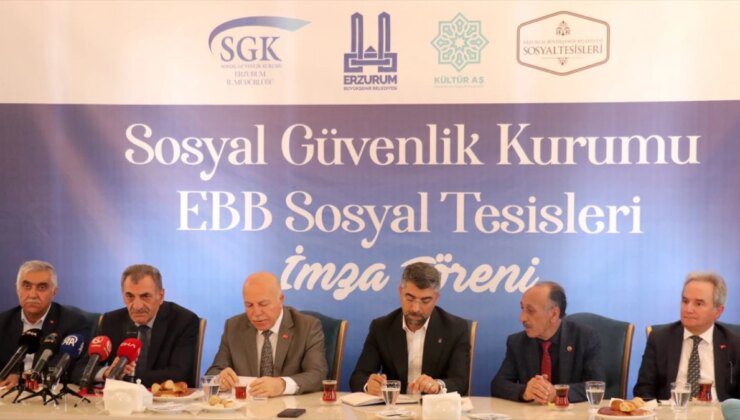 Erzurum Büyükşehir Belediyesi ve SGK arasında emeklilere indirim protokolü imzalandı