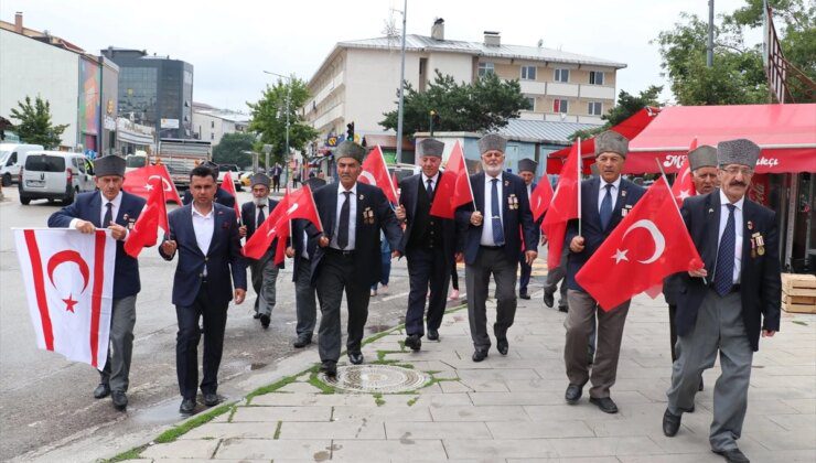 Erzurum’da Türkiye Muharip Gaziler Derneği, Kıbrıs Barış Harekatı’nın 50. yıl dönümünü kutladı