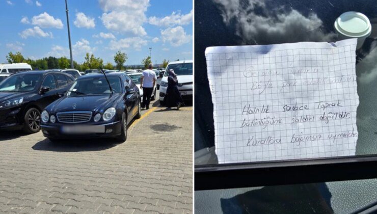 Pendik’te arabasını hatalı park eden gurbetçiye not bıraktılar: Hainlik sadece toprak bütünlüğüne saldırı değildir