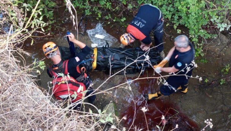 Tuvaletini yaparken 10 metre yükseklikten dere yatağına düşerek hayatını kaybetti