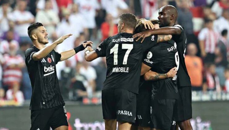 Beşiktaş, Süper Lig’in ilk haftasında Samsunspor’u 2-0 yendi