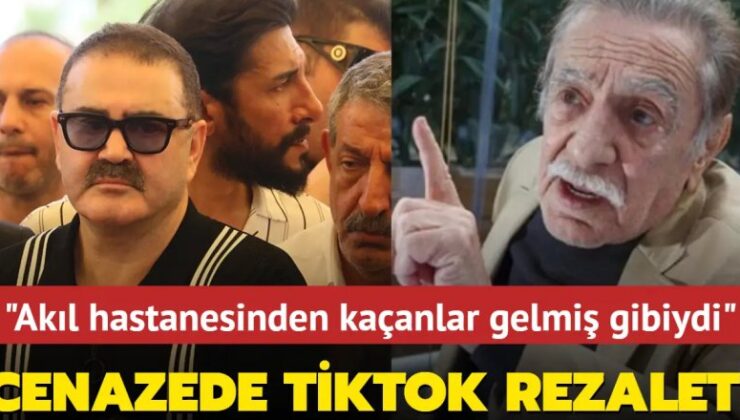 Şafak Sezer’i Aydemir Akbaş’ın cenazesinde isyan ettiren TikTok rezilliği!