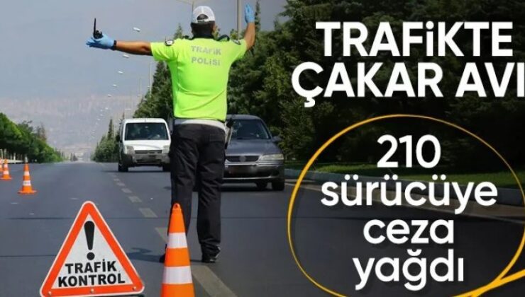 436 bin 589 araca ve sürücüye işlem yapıldı