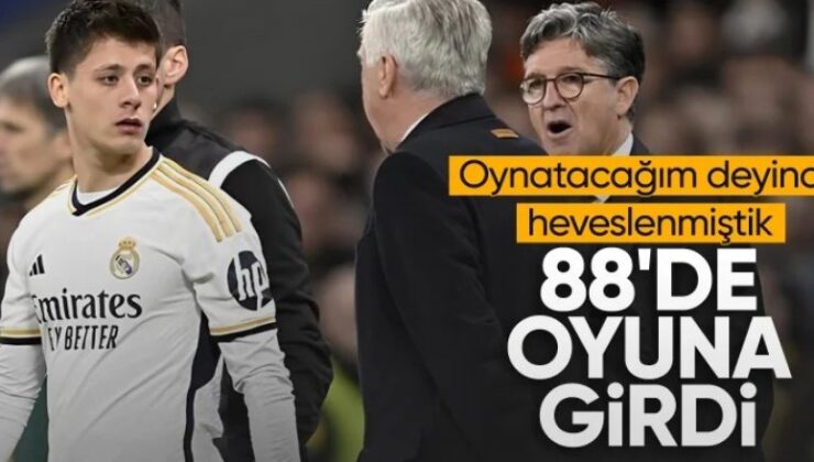 Ancelotti’nin Arda Güler kararı tepki çekti: Oyuna geç soktu