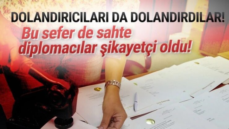 Bu sefer sahte diplomacılar şikayetçi oldu