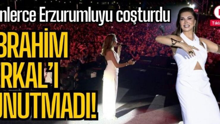 Ebru Yaşar’dan unutulmaz gece