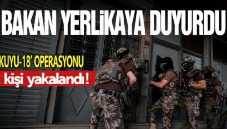 Elebaşı dahil 12 kişi yakalandı