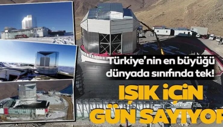 Erzurum’daki Doğu Anadolu Gözlemevi uzay araştırmaları için gün sayıyor