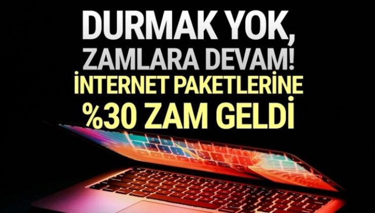 İnternet ücretlerine bir dev zam daha