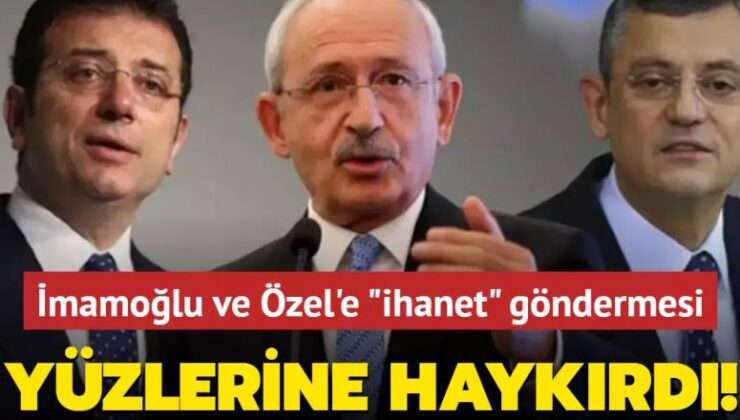 Kılıçdaroğlu’dan, İmamoğlu ve Özel’e “ihanet” göndermesi!