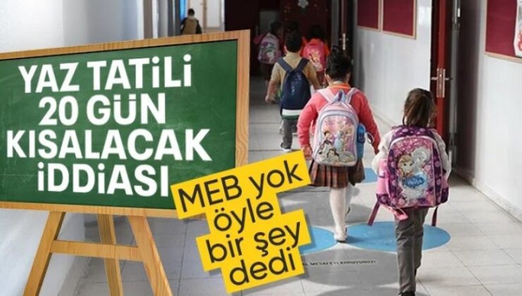 Milli Eğitim Bakanlığı o iddiayı yalanladı