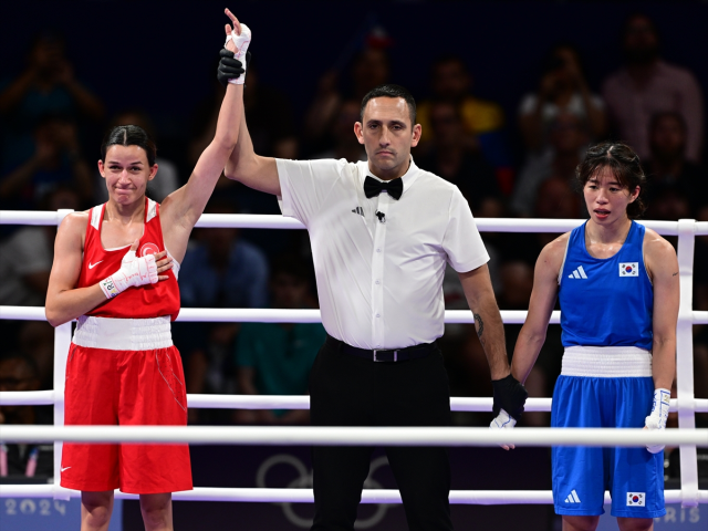 Milli boksör Hatice Akbaş, Paris Olimpiyat Oyunları'nda finale kaldı