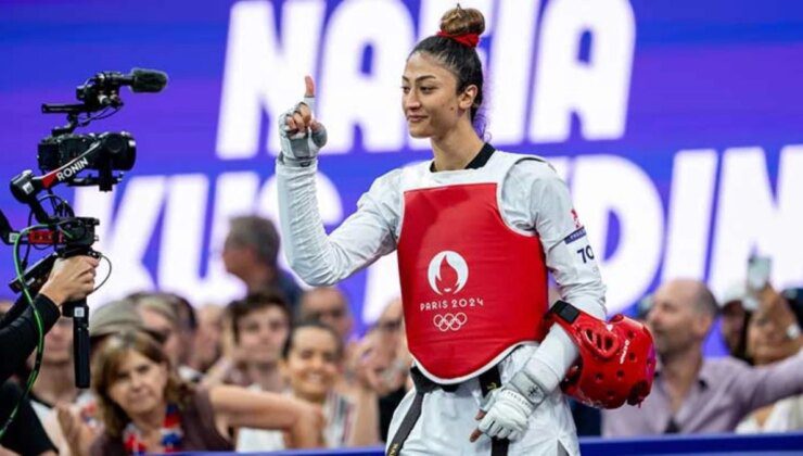 Milli tekvandocumuz Nafia Kuş Aydın, Paris Olimpiyatları’nda bronz madalya kazandı