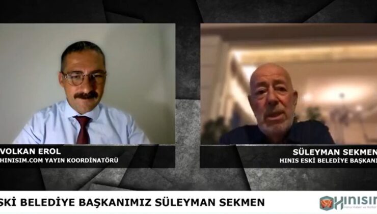 Hınıs Eski Belediye Başkanı Süleyman Sekmen Bu Haftaki Konuğumuz