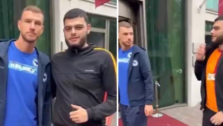 Verdiği tepki bomba! Galatasaray forması Edin Dzeko’yu çok kızdırdı