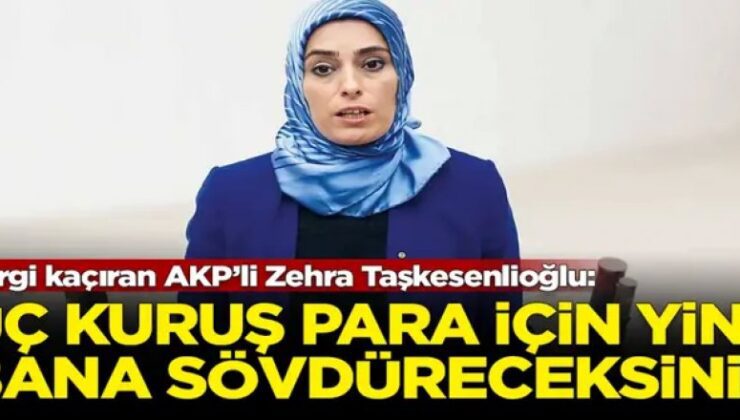 AKP’li Zehra Taşkesenlioğlu yeniden sahnede