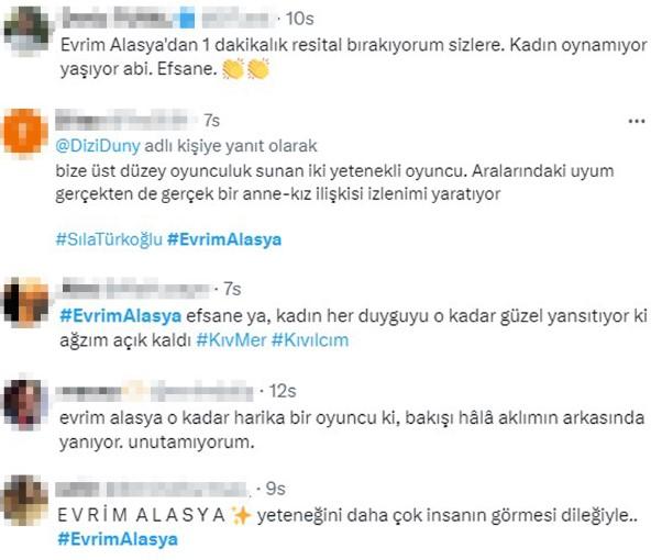 Evrim Alasya, Kızılcık Şerbeti'ndeki performansıyla alkış topladı