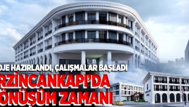 Erzincankapı da dönüşüyor