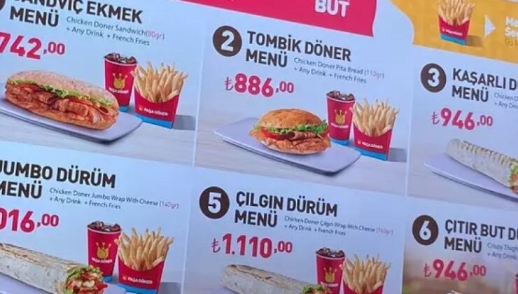 Havalimanında dudak uçuklatan tavuk döner fiyatına yorum yağdı!