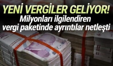 Meclis’te ekonomi mesaisi başlıyor! Vergilendirilmemiş alan kalmayacak