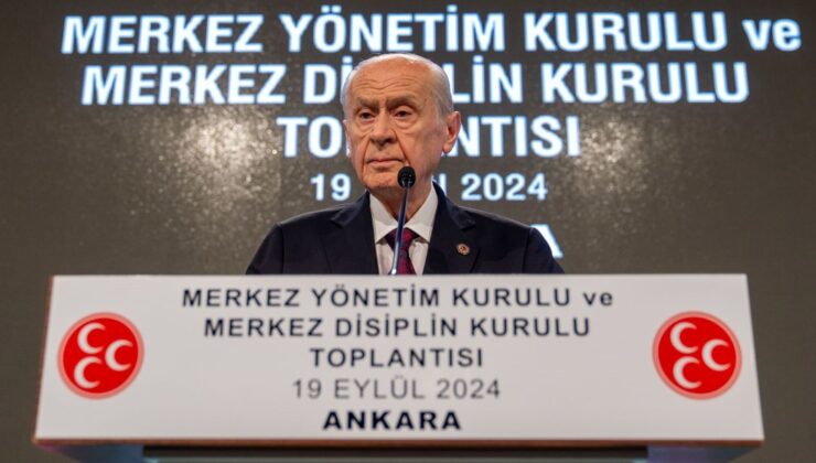 Bahçeli: Anayasa’nın ilk dört maddesine şaşı bakanlar bizim için yok hükmündedir