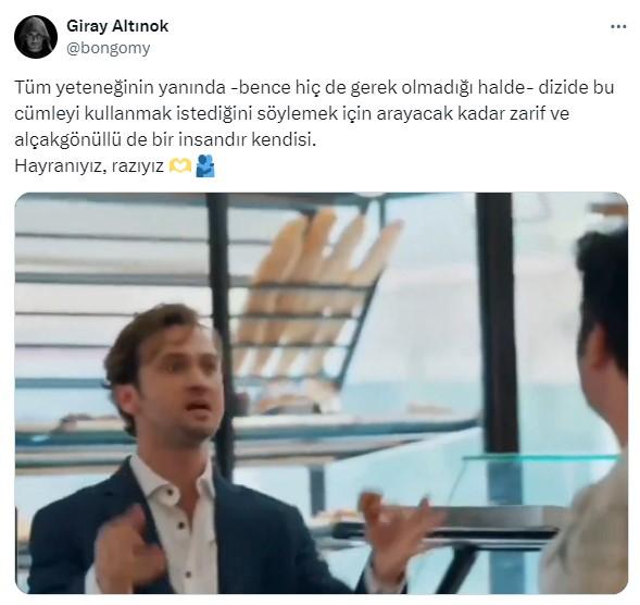 Deha dizisinde Prens repliği! Giray Altınok'tan yorum gecikmedi