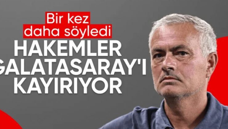 Fenerbahçe’de Jose Mourinho, Galatasaray’ı hedef aldı!