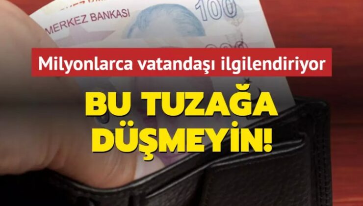 Milyonlarca vatandaşı ilgilendiriyor…