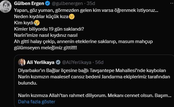 Narin'in cansız bedeni dere yatağında bulundu! Günlerdir bulunması için paylaşım yapan ünlü isimler isyan etti