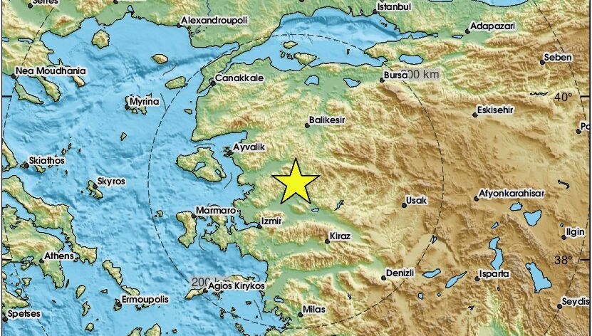 SON DAKİKA: Manisa'da 4 büyüklüğünde deprem | 