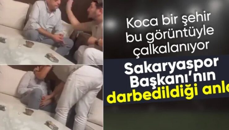 Sakaryaspor Kulüp Başkanı Gökhan İn’e makamında tokatlı saldırı!