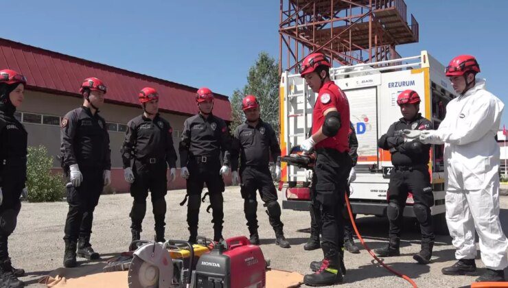 AFAD, Erzurum’da 1241 Kişiye Arama Kurtarma Eğitimi Verdi