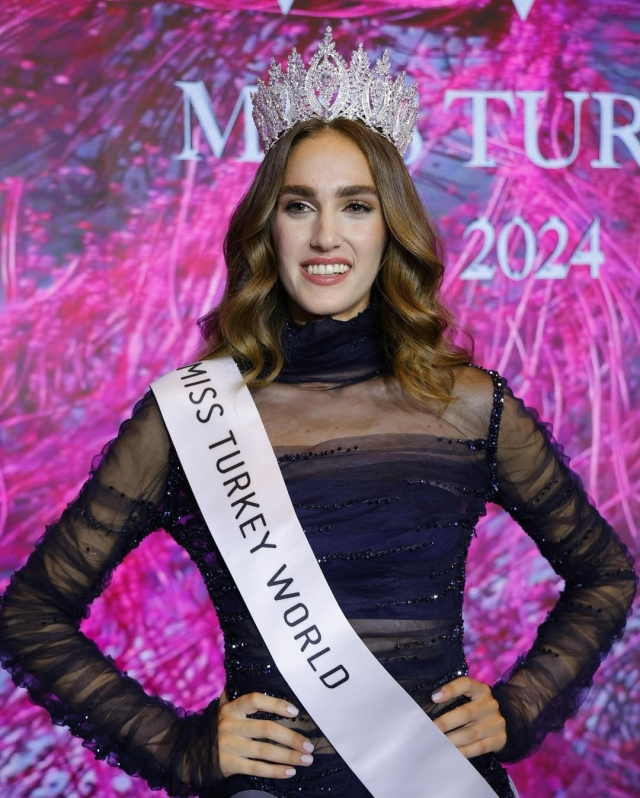 Miss Turkey birincisi İdil Bilgen, Amerika'ya gitmiş