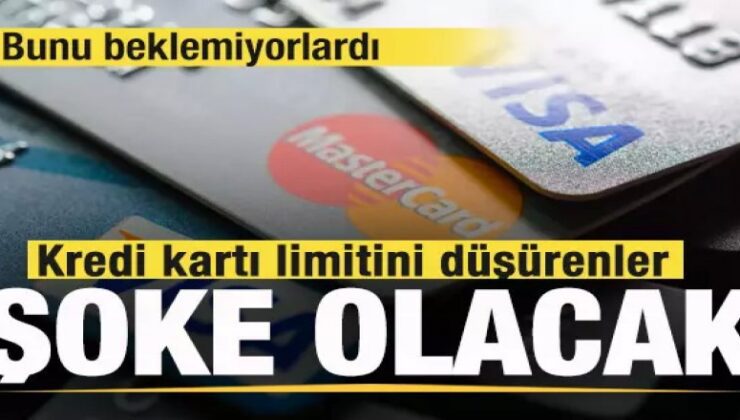 750 liralık vergi nedeniyle kredi kartı limitini düşürenlere büyük şok