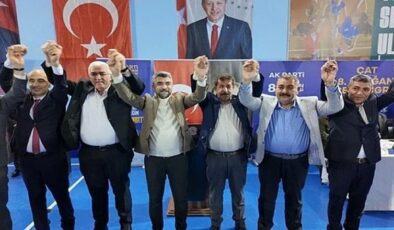 AK Parti Çat 8. Olağan Kongresi tamam