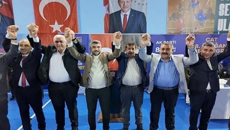 AK Parti Çat 8. Olağan Kongresi tamam