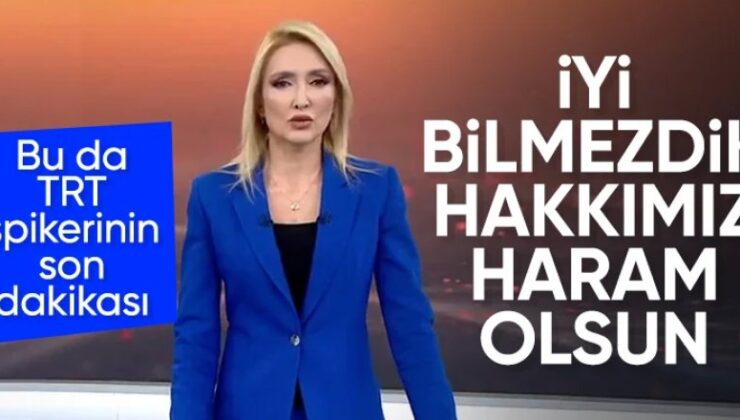 TRT spikerinden Feto sözleri: Hakkımız haram olsun