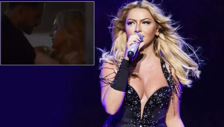 Oyunculuğa soyunan Hadise’nin ateşli sahneleri olay oldu