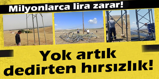 Erzurum’da Yok artık dedirten hırsızlık!